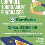 RamPacks Cornhole Tournament Fundraiser, October 6th 2024